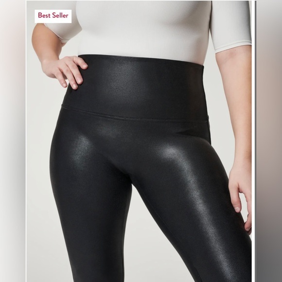 SPANX Faux Leather‎ Leggings - Picture 7 of 11
